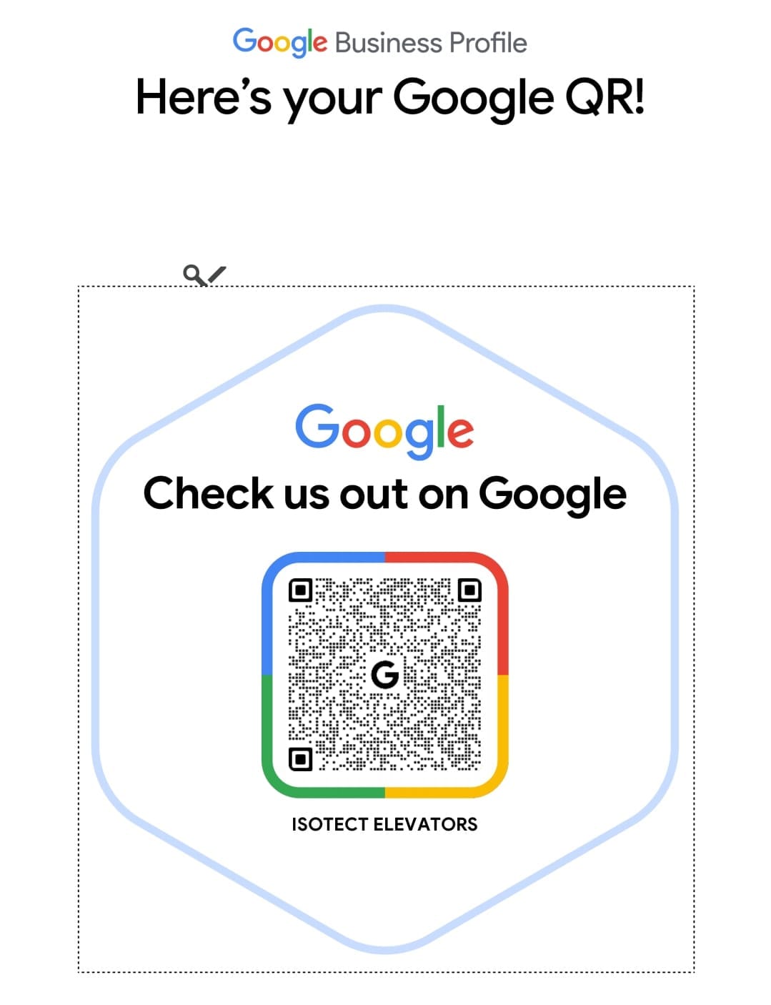 Google Map QR